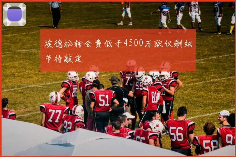 埃德松转会费低于4500万欧仅剩细节待敲定